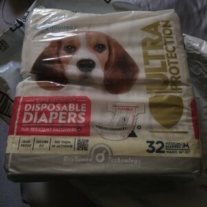 Ultra Protection Disposable Diapers for Dogs
